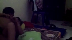 Indonesian Sexy Babe With Her Boyfriend