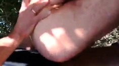 Oldman Fuck Foreskin Maduros Follando En El Campo7