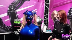 Amateur fetish BDSM action with redhead