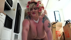 Blonde MILF with Big Boobs Playing Cam Free Porn