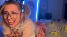 Amateur Blonde Teen Plays Solo with Toy Webcam Porn