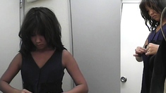 Teen Goth Brunette Bara Jerks And Sucks Cock