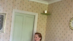 Amateur Blondie Solo Anal Masturbation