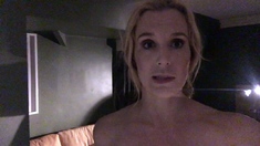 Blonde Amateur Milf Sucks And Jerks For Facial