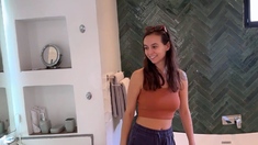 Amateur Teen georgeus brunette 2