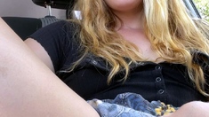 Chubby Busty Teen Solo Masturbation