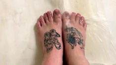 Amateur Trampling brings you Foot Fetish xxx mov