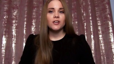 Brunette Solo Webcam Masturbation