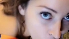 hardcore amateur blowjob and cumshot on the face