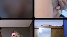 Busty amateur blonde gf hardcore sex with her bf