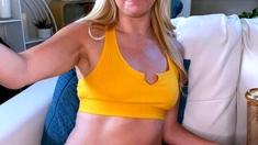 Blonde Babe Sexy Solo Masturbation