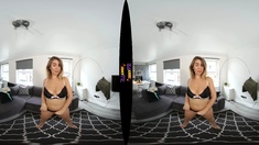 Perfect Blonde Babe In Solo Masturbation