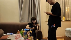 Amateur couple Hidden Cam Submissive girl