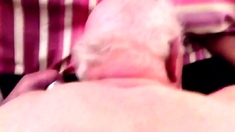 Grandpa's Thick Cock Fucks Young Man's Gaping Hole