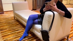 Solo masturbation and the foot fetish