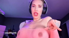LinaBlackly - Giantess Live Show POV VORE