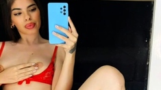 Amateur Striptease And Solo Masturbation