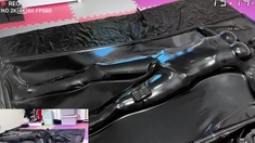 Orangeboys Bondage Studio Latex Vacuum Bed Training