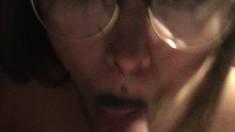 Blonde Amateur Gf Blowjob With Cumshot