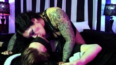 Xliah Arachne - Dominant Split Tongue Kissing