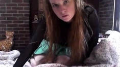 Blonde Webcam Masturbation