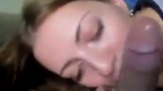 Blonde College Girl Sucks Hairy Cock To Pay The Rent