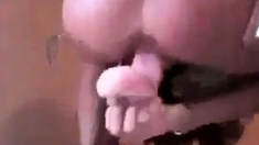 Big Tits Riding Big Dildo