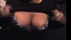 Air Hostess Flashing Awesome Tits And Ass To Colleagues