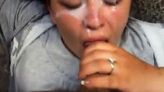 Huge Cumshot On Her Face